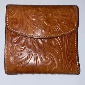 Patricia Nash Brown leather wallet